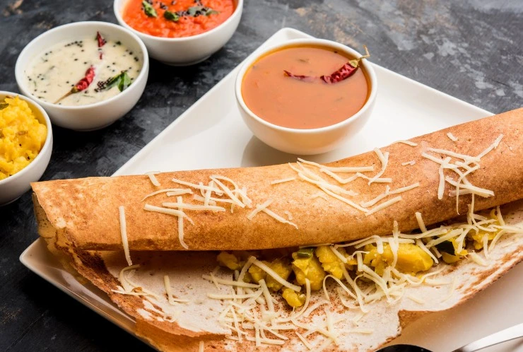 Cheese Masala Dosa in Edmonton, AB